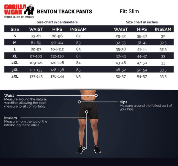 BENTON TRACK PANTS - BLACK - Image 6