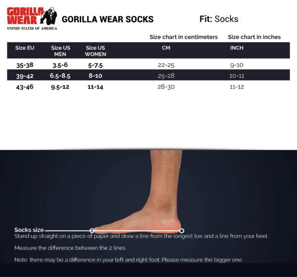 CREW SOCKS 2-PACK - BLACK - Image 4