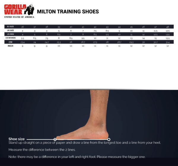 MILTON TRAINING SHOES - WHITE/BLACK - Image 10