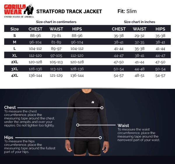 STRATFORD TRACK JACKET - BLACK - Image 8