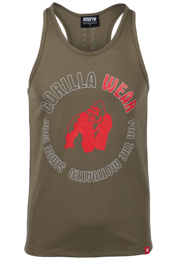 Lafayette Tank Top - Army Green - Image 6