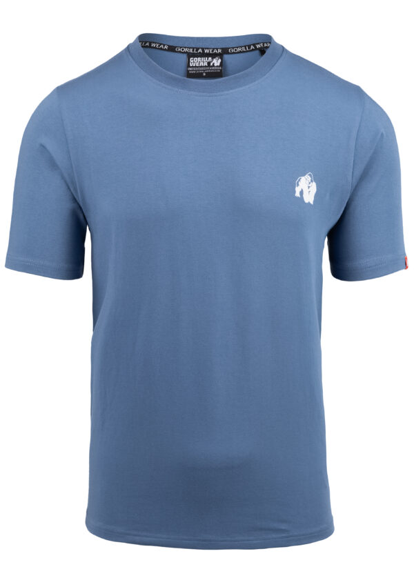 Warren T-Shirt - Coronet Blue - Image 6