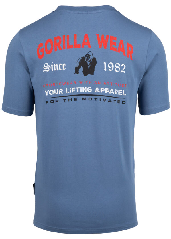 Warren T-Shirt - Coronet Blue - Image 7