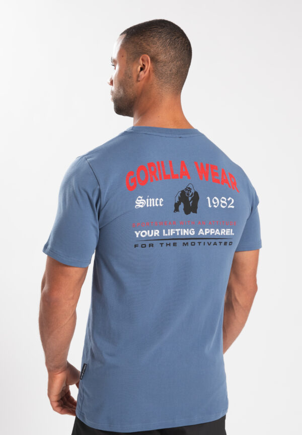 Warren T-Shirt - Coronet Blue - Image 2