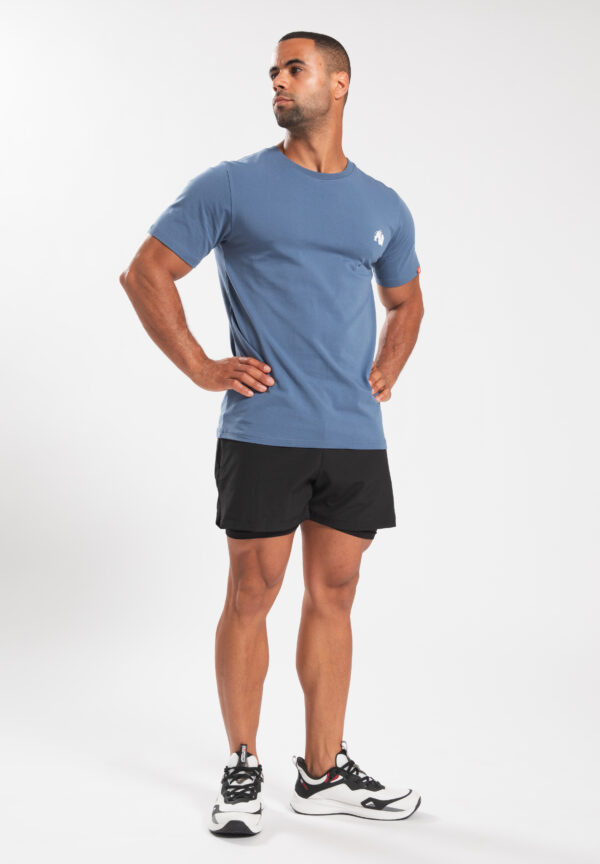 Warren T-Shirt - Coronet Blue - Image 3