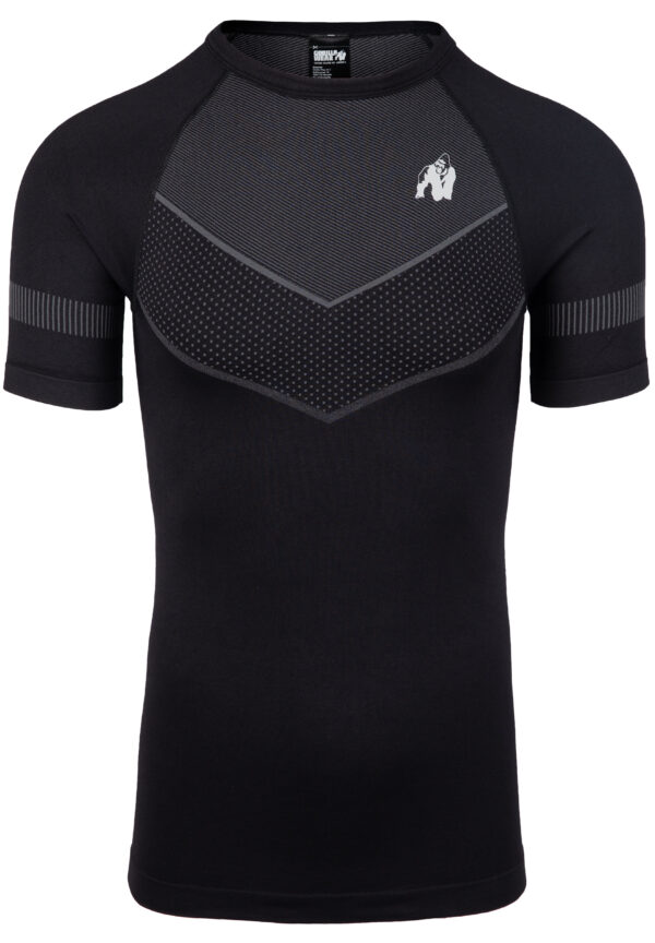Norton Seamless T-Shirt - Black - Image 6