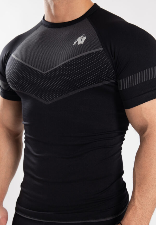 Norton Seamless T-Shirt - Black - Image 4