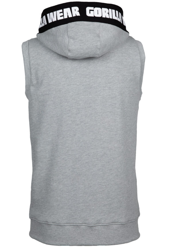 MILWAUKEE S/L ZIPPED HOODIE - GRAY MELANGE - Image 6
