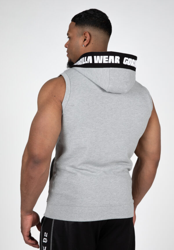 MILWAUKEE S/L ZIPPED HOODIE - GRAY MELANGE - Image 2