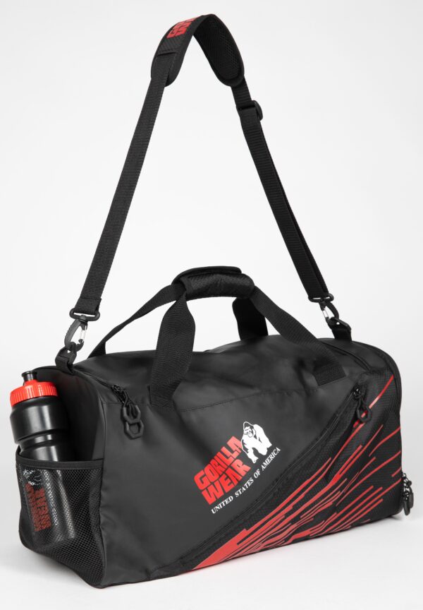 Ohio Gym Bag Black/Red - Image 2