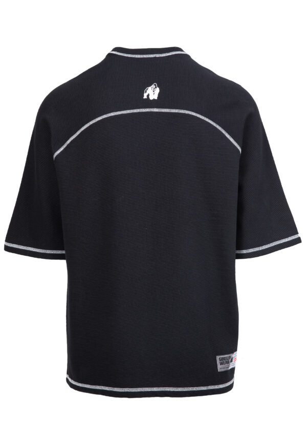 Finley Oversized T-Shirt - Black/Gray - Image 7