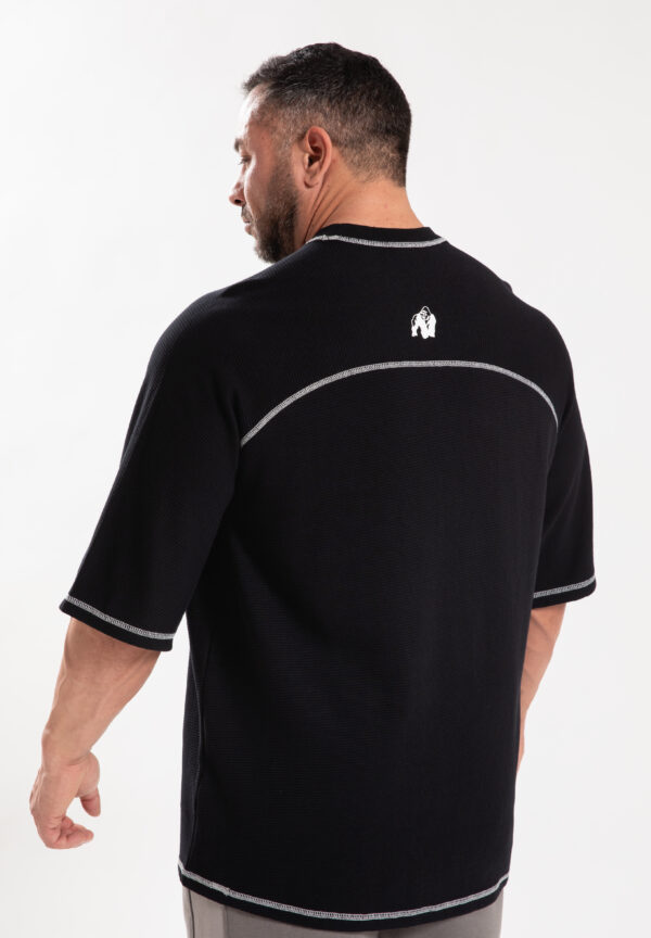 Finley Oversized T-Shirt - Black/Gray - Image 2
