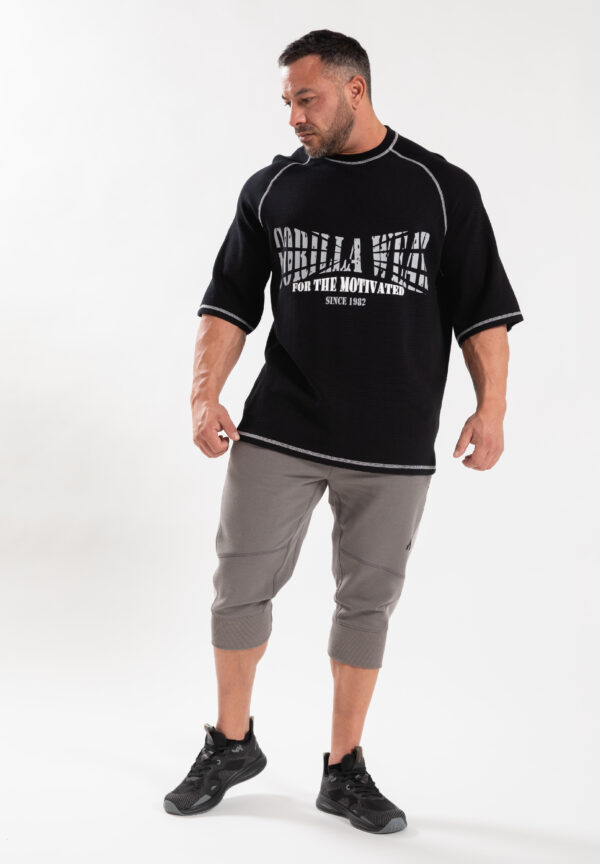 Finley Oversized T-Shirt - Black/Gray - Image 3