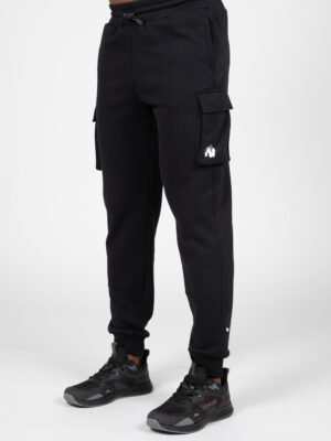 Hundson Cargo Sweatpants – Black