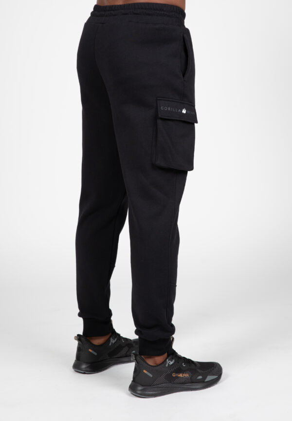 Hundson Cargo Sweatpants - Black - Image 2