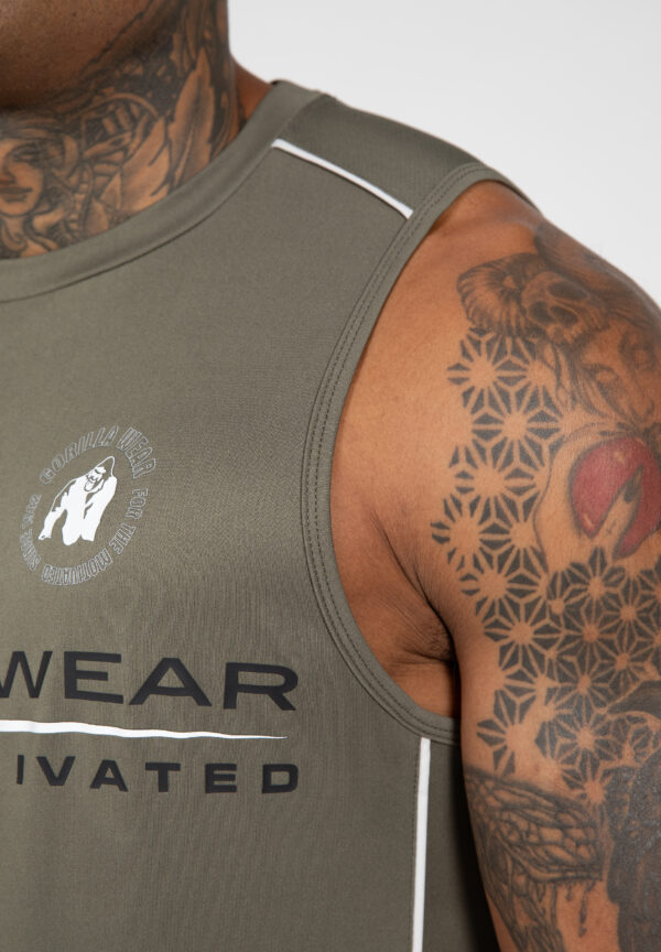 Broxton Tank Top - Army Green - Image 4