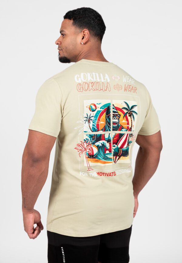 Santa Cruz T-Shirt - Light Green - Image 2