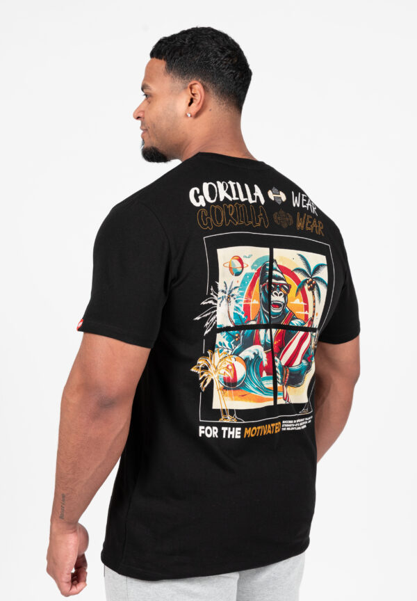 Santa Cruz T-Shirt - Black - Image 2