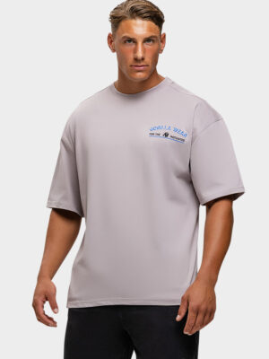 Macon Oversized T-shirt – Light Gray