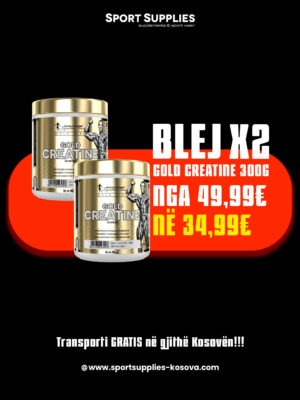 BLEJ 2X GOLD CREATINE 300G për vetëm 34,99€ BLEJ 2X GOLD CREATINE 300G për vetëm 34,99€