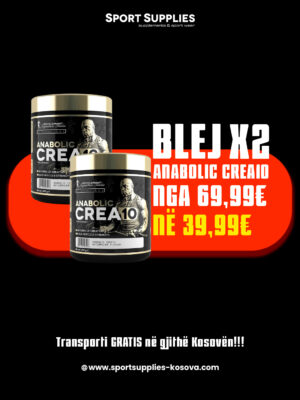 BLEJ 2X ANABOLIC CREA10 207G nga 69.99€ për vetëm 39.99€