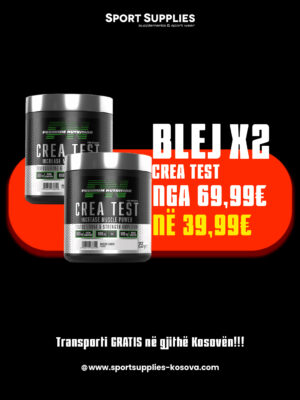 BLEJ 2X CREA TEST 255G nga 69.99€ për vetëm 39.99€