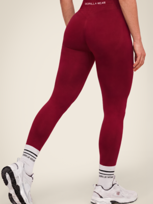 Florence Seamless Contour Leggings – Red Florence Seamless Contour Leggings – Red